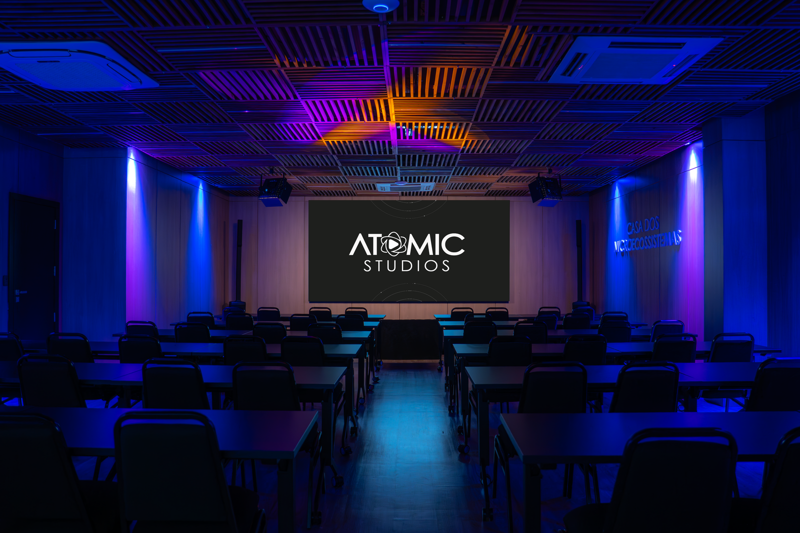 Ambiente do Atomic Studios