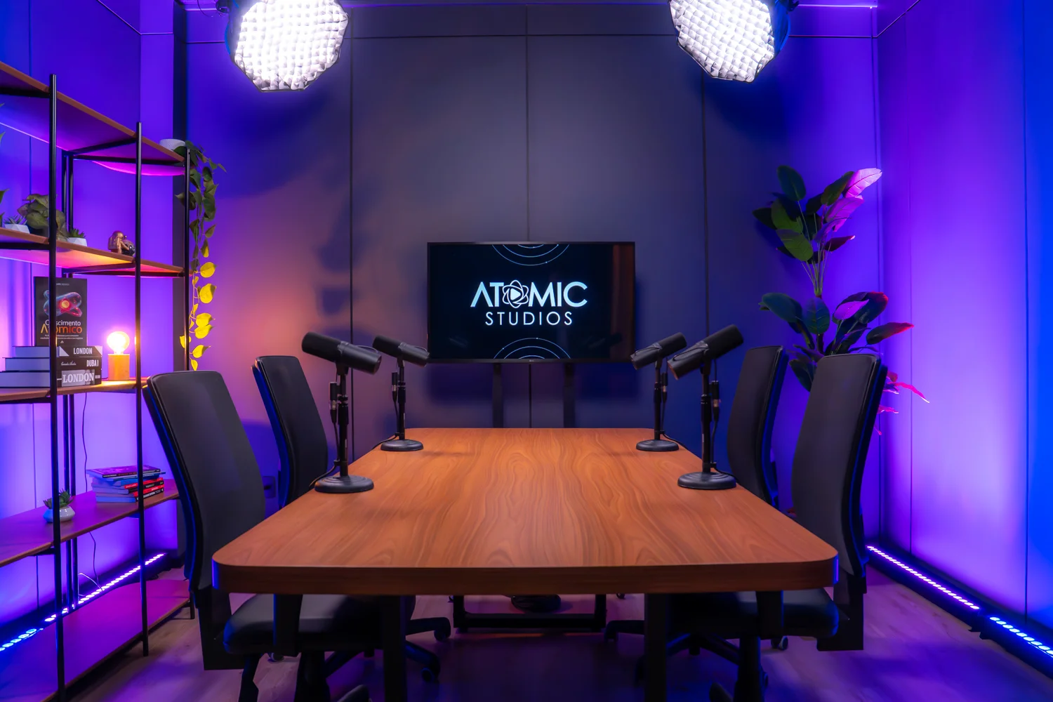 Ambiente do Atomic Studios